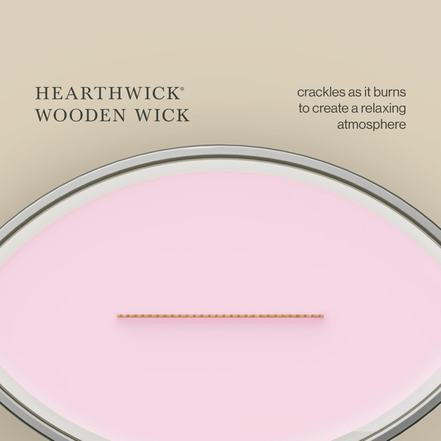 WoodWick Fireside Holiday Candle Gifts for Women and Men, 9.7 oz Medium Hourglass Candle with Crackling Wick