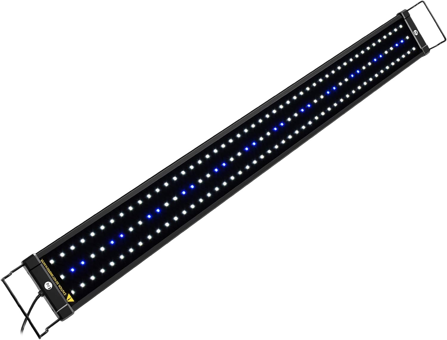 NICREW ClassicLED Aquarium Light, Fish Tank Light with Extendable Brackets, White and Blue LEDs, Size 28 to 36 Inch, 18 Watts