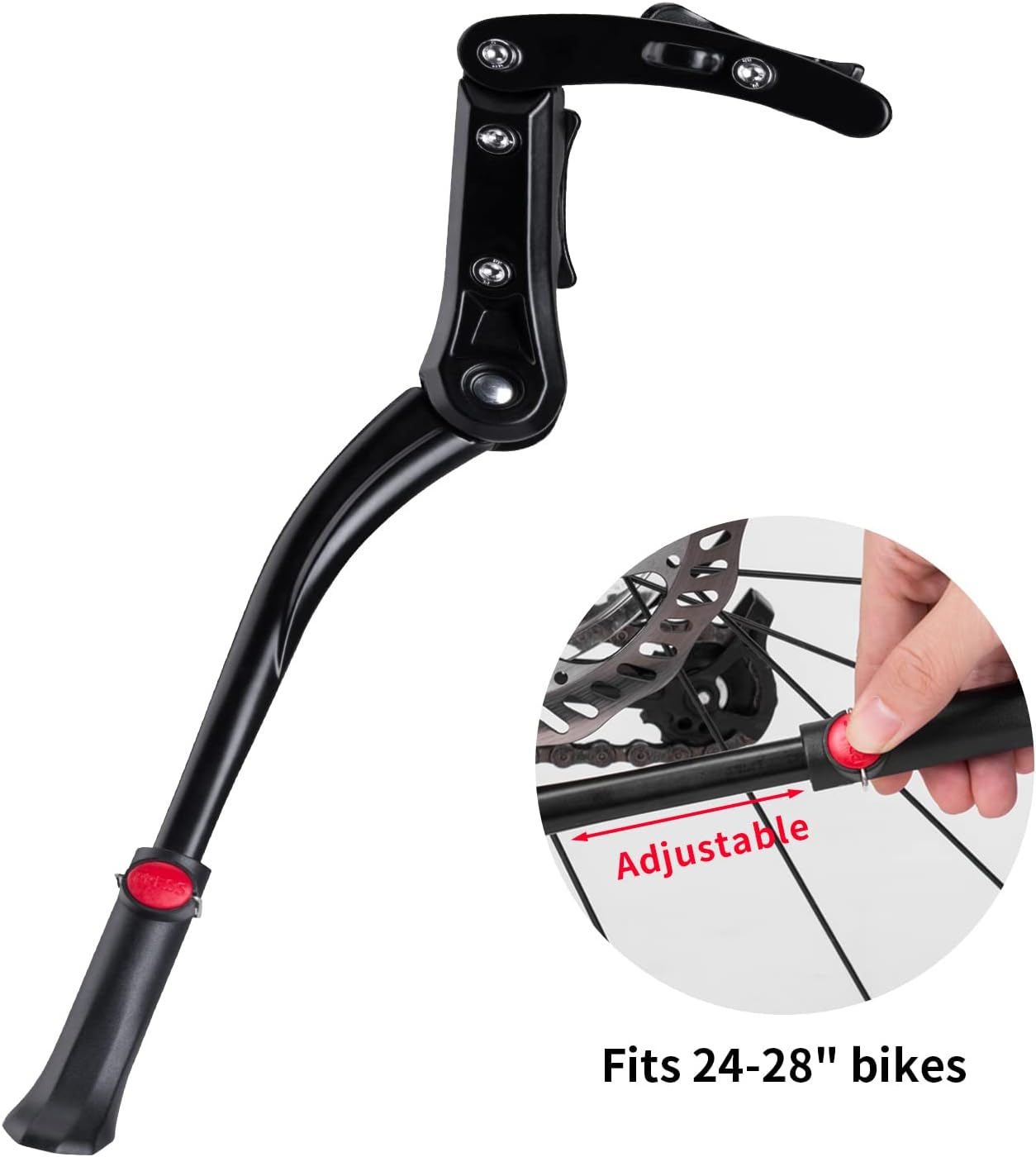 ROCKBROS Bike Kickstand for 24"-28" Mountain Bike Adjustable Kickstands