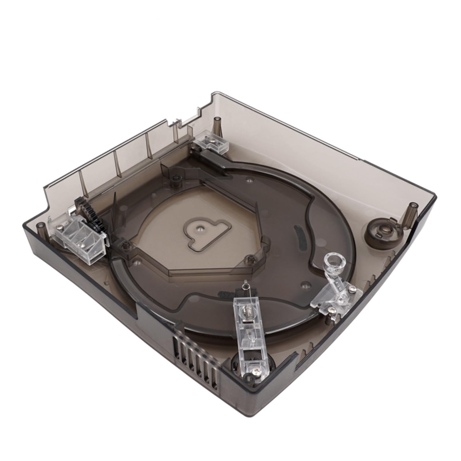BITFUNX SEGA Dreamcast Replacement Shell, Transparent Case Protective Housing for SEGA Dreamcast Game Console