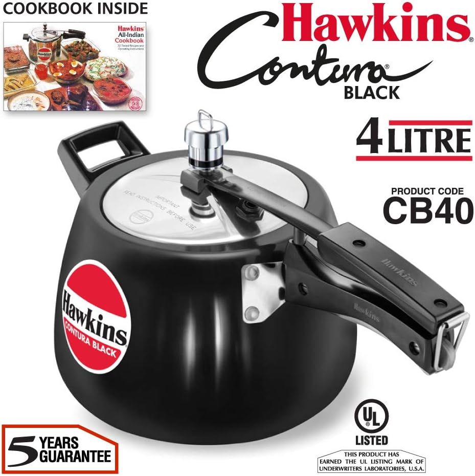 Hawkins Contura 3.5 Liters Hard Anodized Pressure Cooker