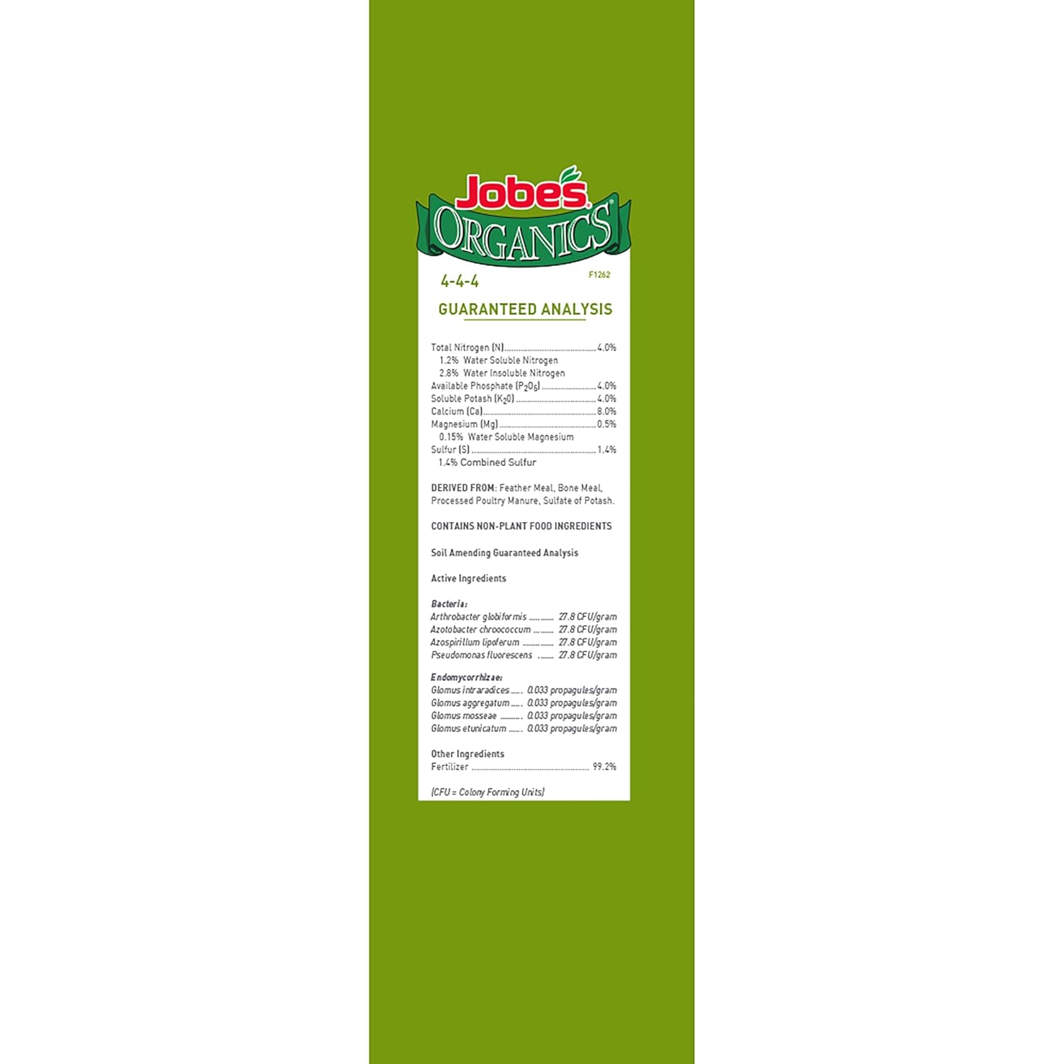 Jobe’s Organics Granular All Purpose Fertilizer, Easy Plant Care Fertilizer for Vegetables, Flowers, Shrubs, Trees, and Plants, 4 lbs Bag