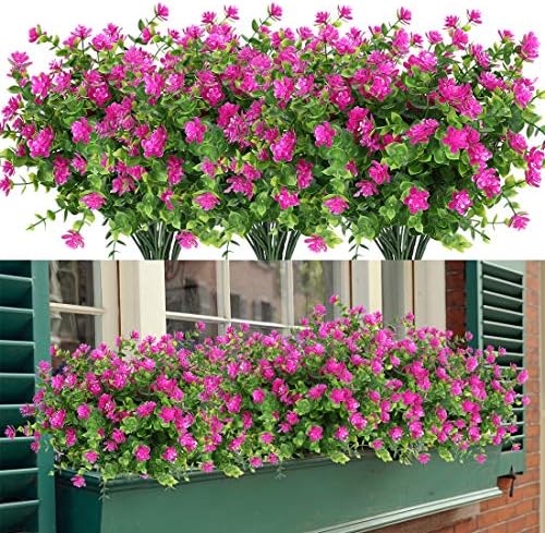 6 Bundles Artificial Flowers