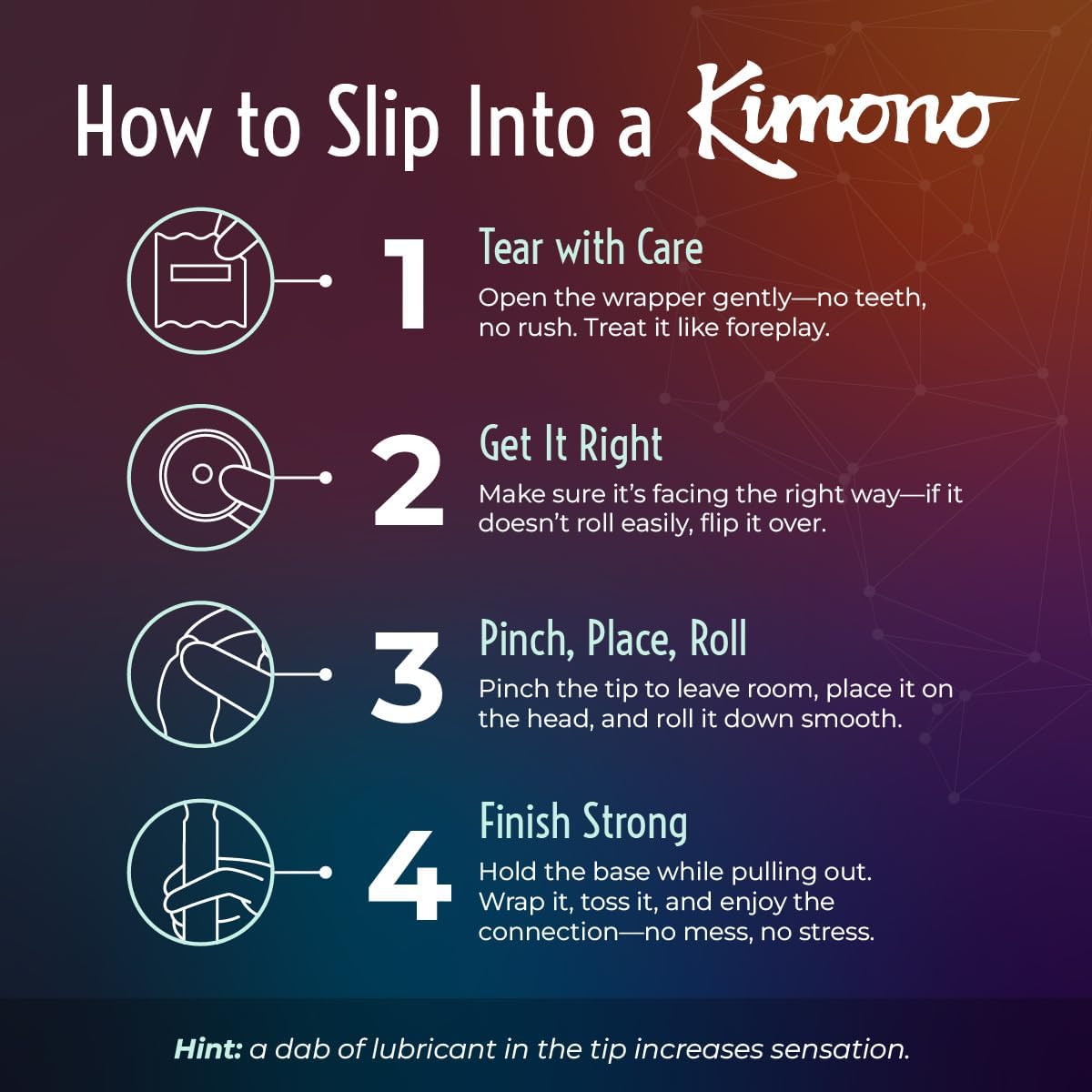 Kimono MicroThin Sheer Variety Pack of 12 - Multiple Styles of Ultrathin Condom Shapes, Unique Designs in One Pack, Natural Latex Condoms, Vegan-Friendly, No Latex Odor - Enhanced Sensitivity