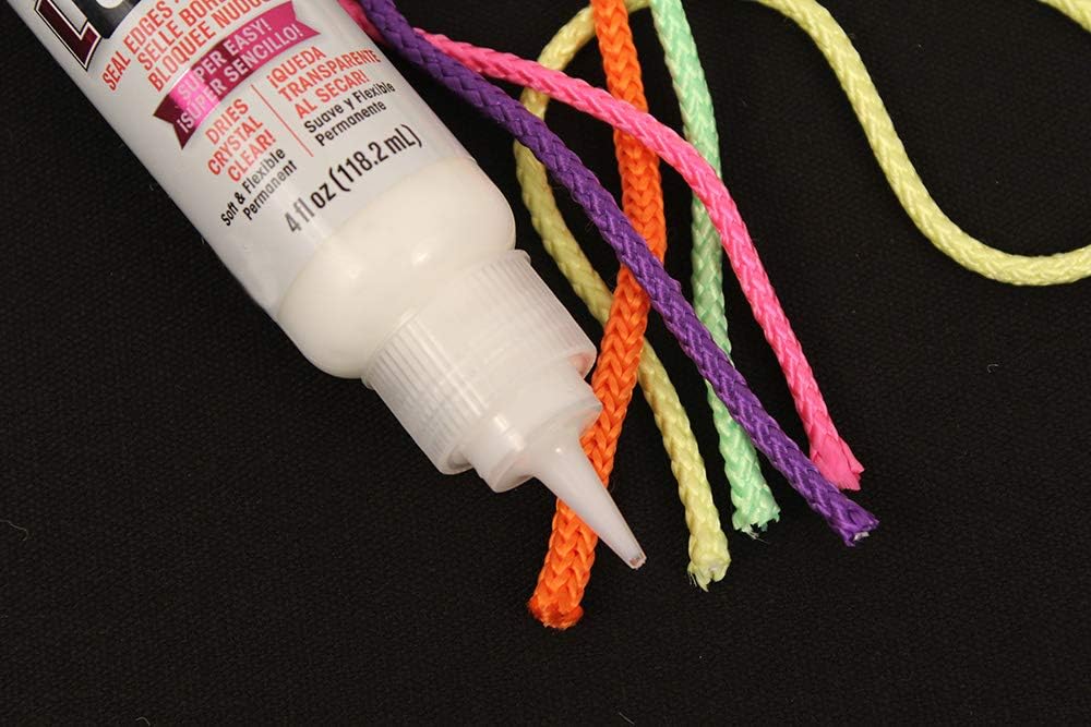E6000 565200 Fray Lock Adhesive - 2 fl oz Hang Bottle
