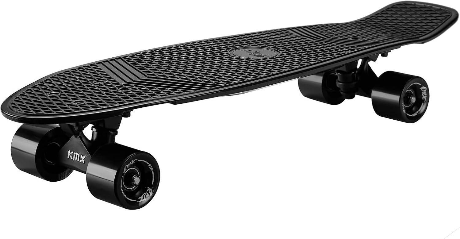 KMX Classic Retro Mini Cruiser Skateboard for Kids, Teens, Adults