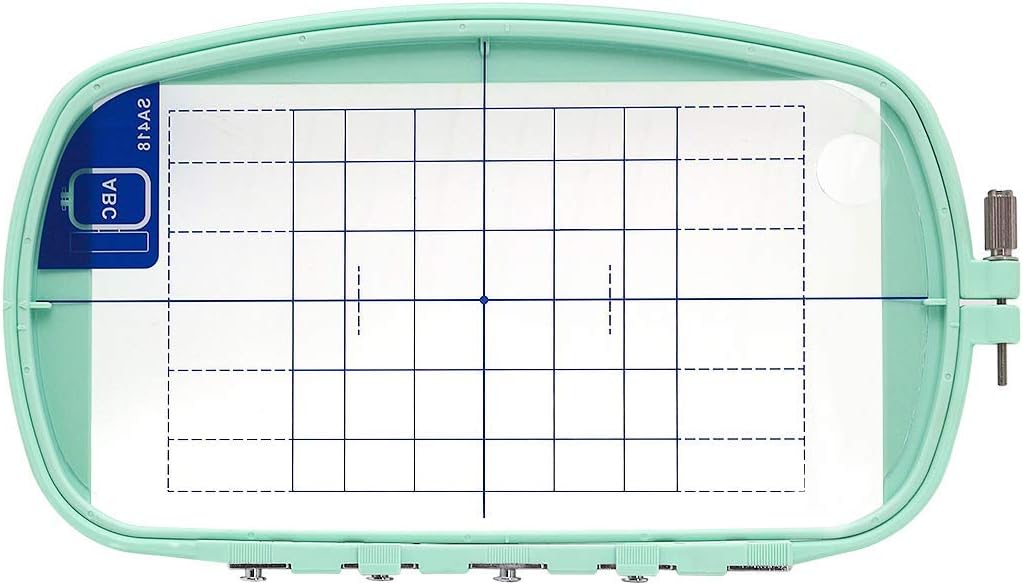 Sew Tech Embroidery Hoop for Brother, 4.3x7.1in 110x180mm SA418 EF33 Frame