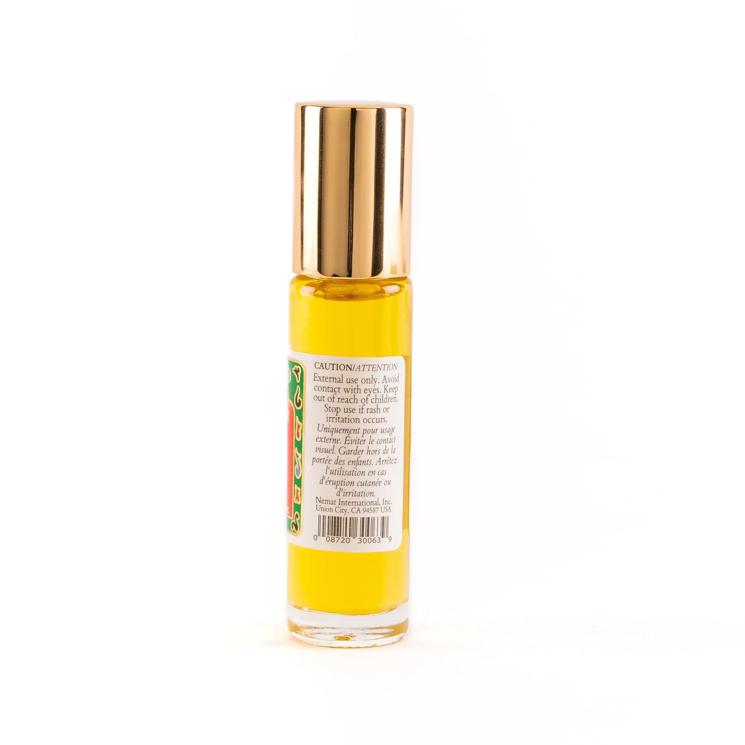 Nemat Amber Perfume Oil Roll-On for Women & Men, 10 ml | Long lasting fragrance, Alcohol free, Essential oil based, Vegan formula, Clean scent, Unisex body oil