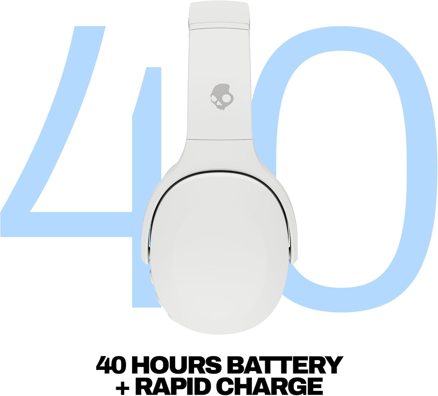 Skullcandy Crusher Evo Wireless Multi-Sensory Bass Headphones - True Black
