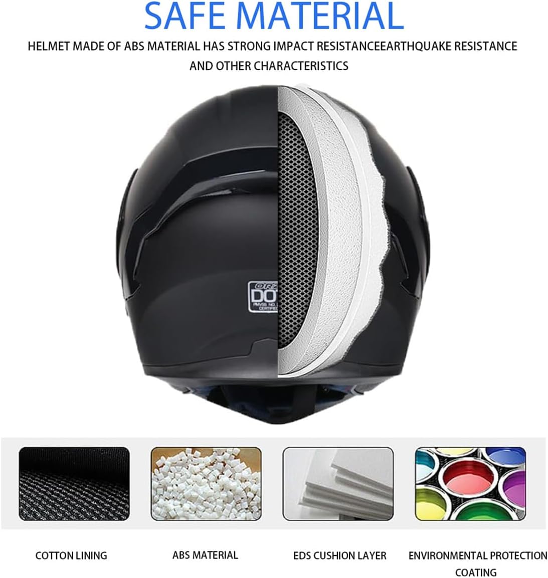 Bluetooth Motorcycle Helmet,Modular Motorcycle Helmet with Bluetooth,DOT Approved Dual Visor Full Face Flip up Bluetooth Integrated Motorcycle Helmets for Adults Men Women