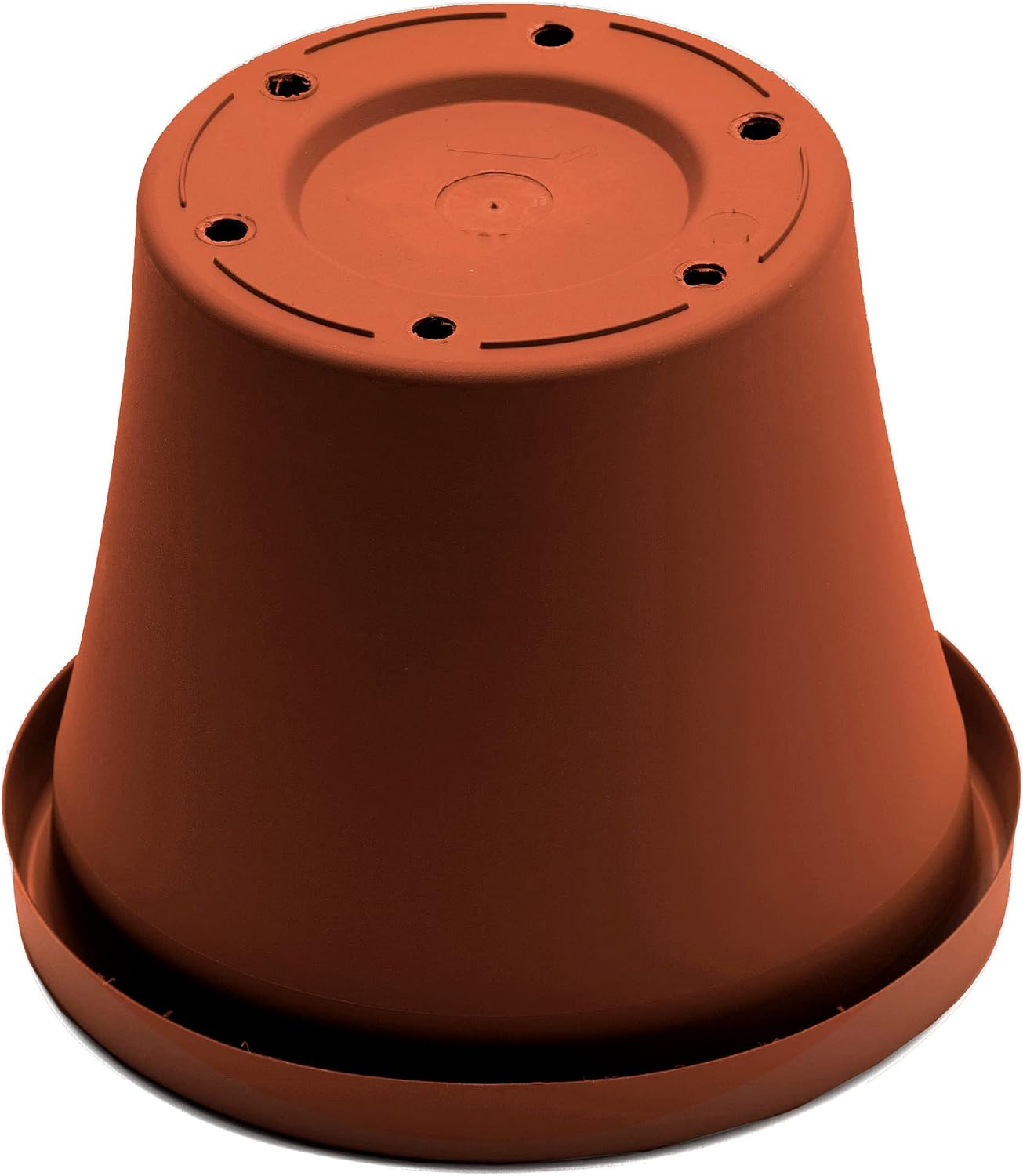 Bloem Terra Pot Planter: 16" - Terra Cotta - Durable Resin Pot, for Indoor and Outdoor Use, 8 Gallon Capacity, Saucer Sold Separately