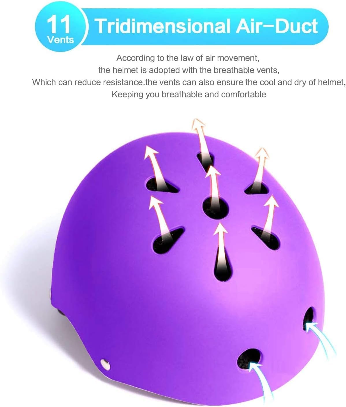 Adjustable Helmet for Ages 3-16 Kids Toddler Boys Girls Youth