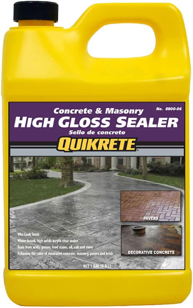 Quikrete High Gloss Sealer Wet Look gal pk5