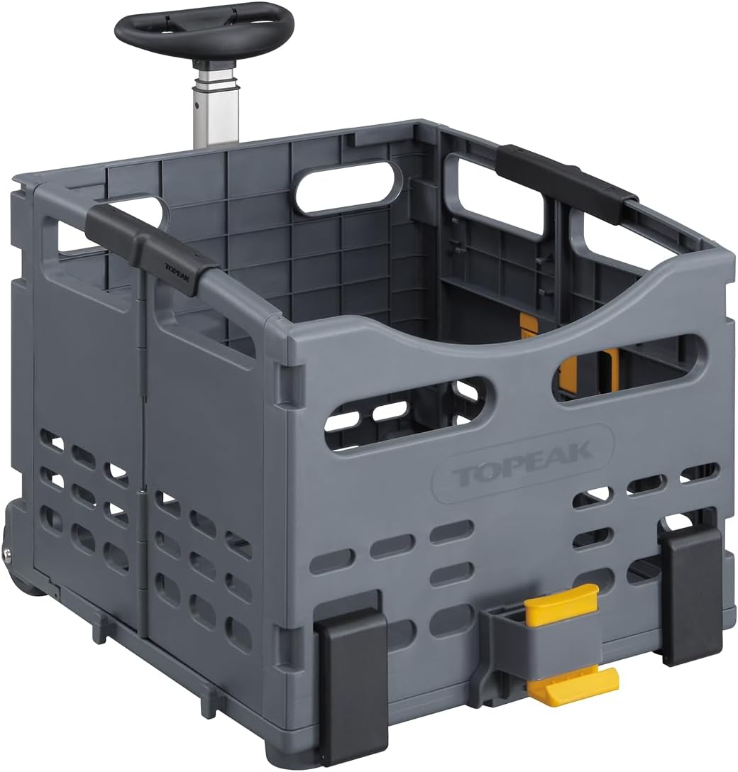 Topeak TrolleyTote MTX-Compatible Collapsible Basket | automotive-cargo-baskets