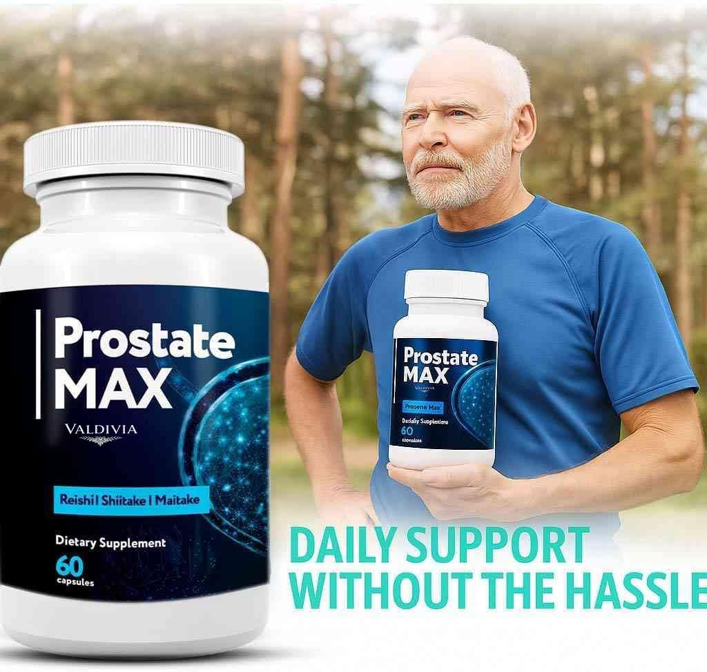Valdivia ProstateMax Prostate Health Supplements for Men, Bladder & Urinary Support with Saw Palmetto Extract, Supports Healthy Prostate Function - 60 Capsules