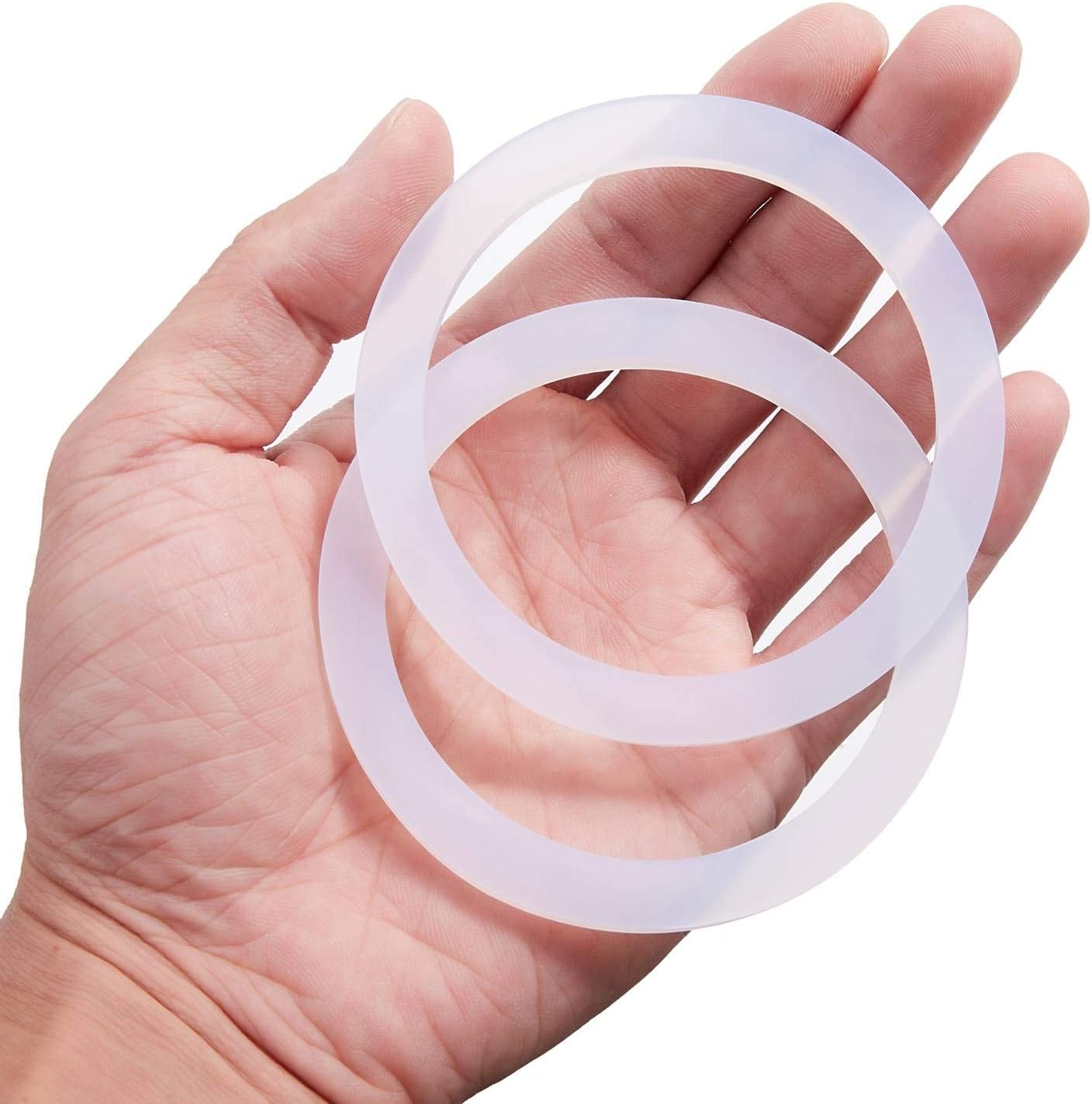 8 Pcs 4 Cups Replacement Food Grade Silicone Gasket, For Bialetti Moka Pots