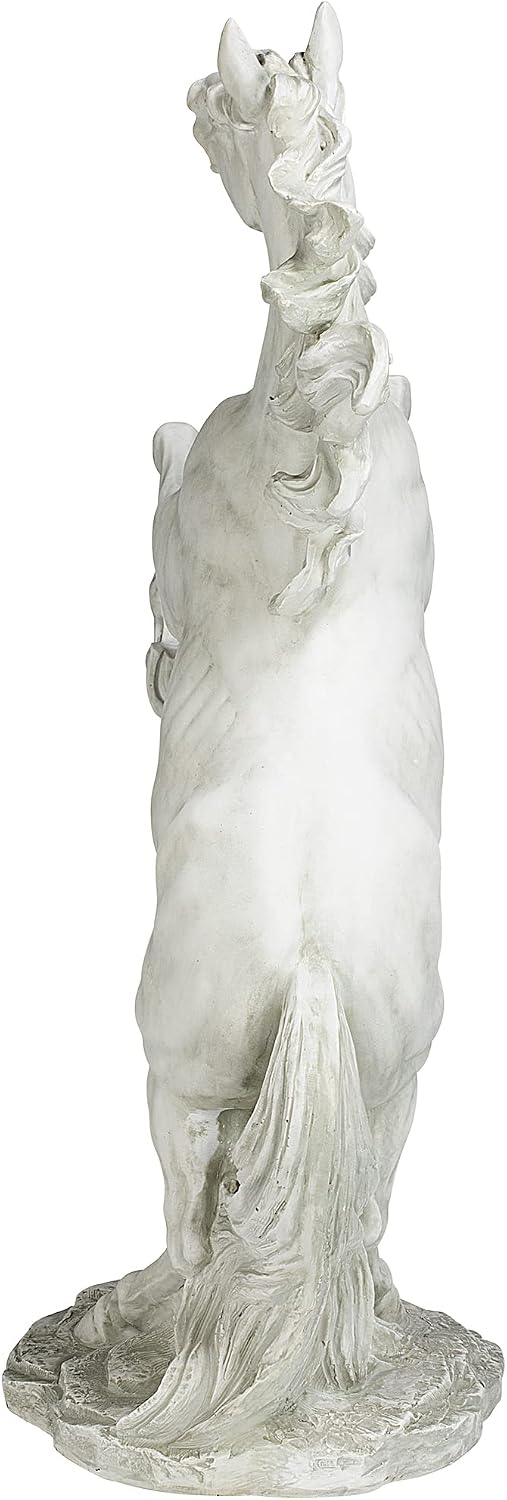 Design Toscano JE111291 Majestic Mustang Horse Statue,ancient ivory
