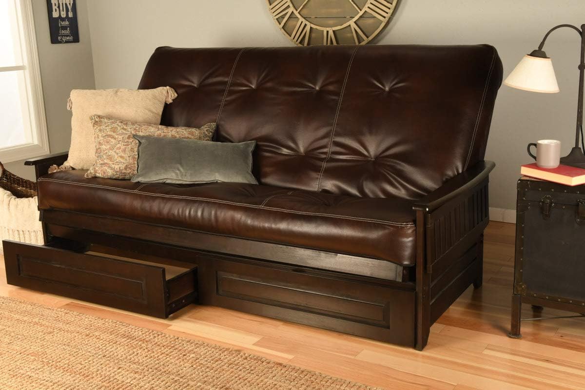 Wood Futon Espresso Frame