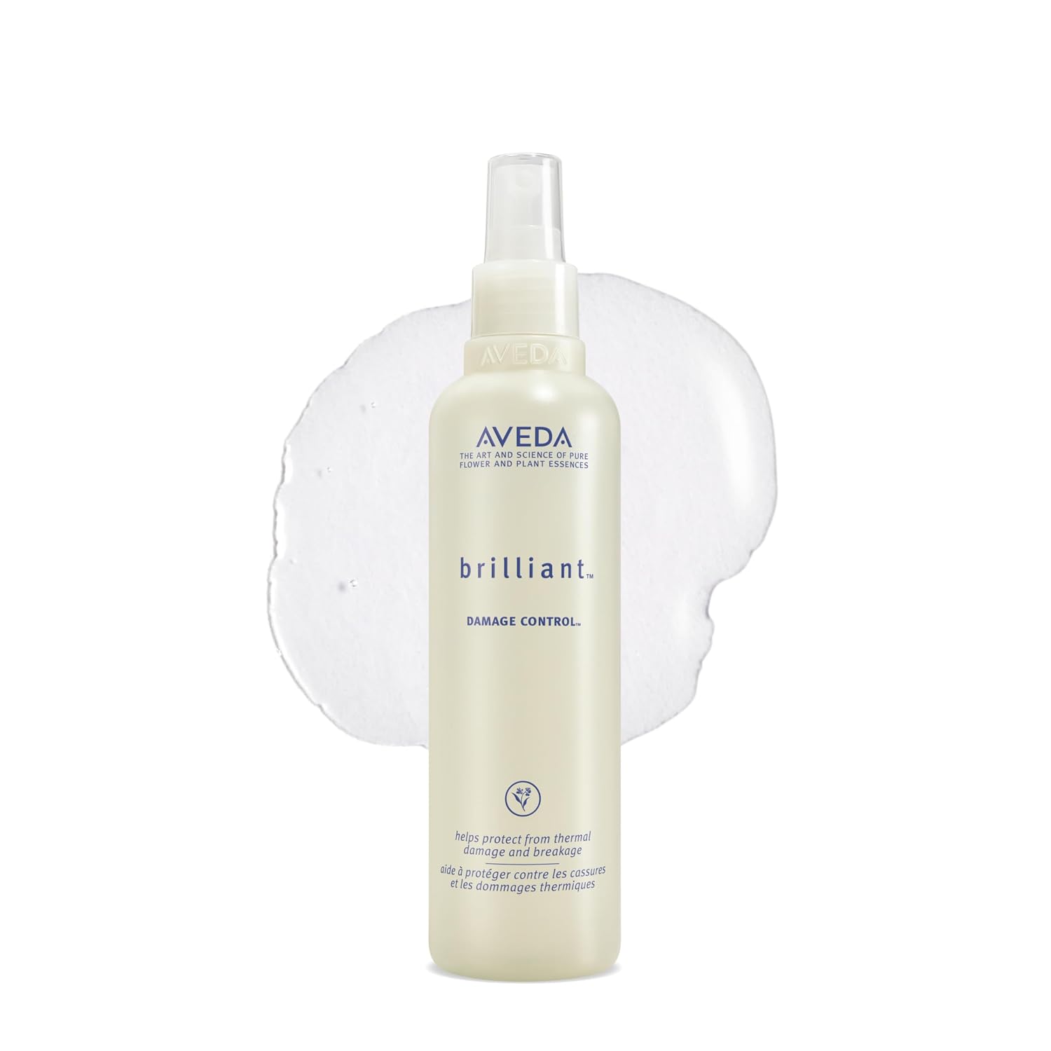 Aveda Brilliant Damage Control | Detangling Spray | Heat Protection Spray | Reduces Damage and Breakage | Jasmine, Rose, Clove Aroma | 8.5 Fl Oz