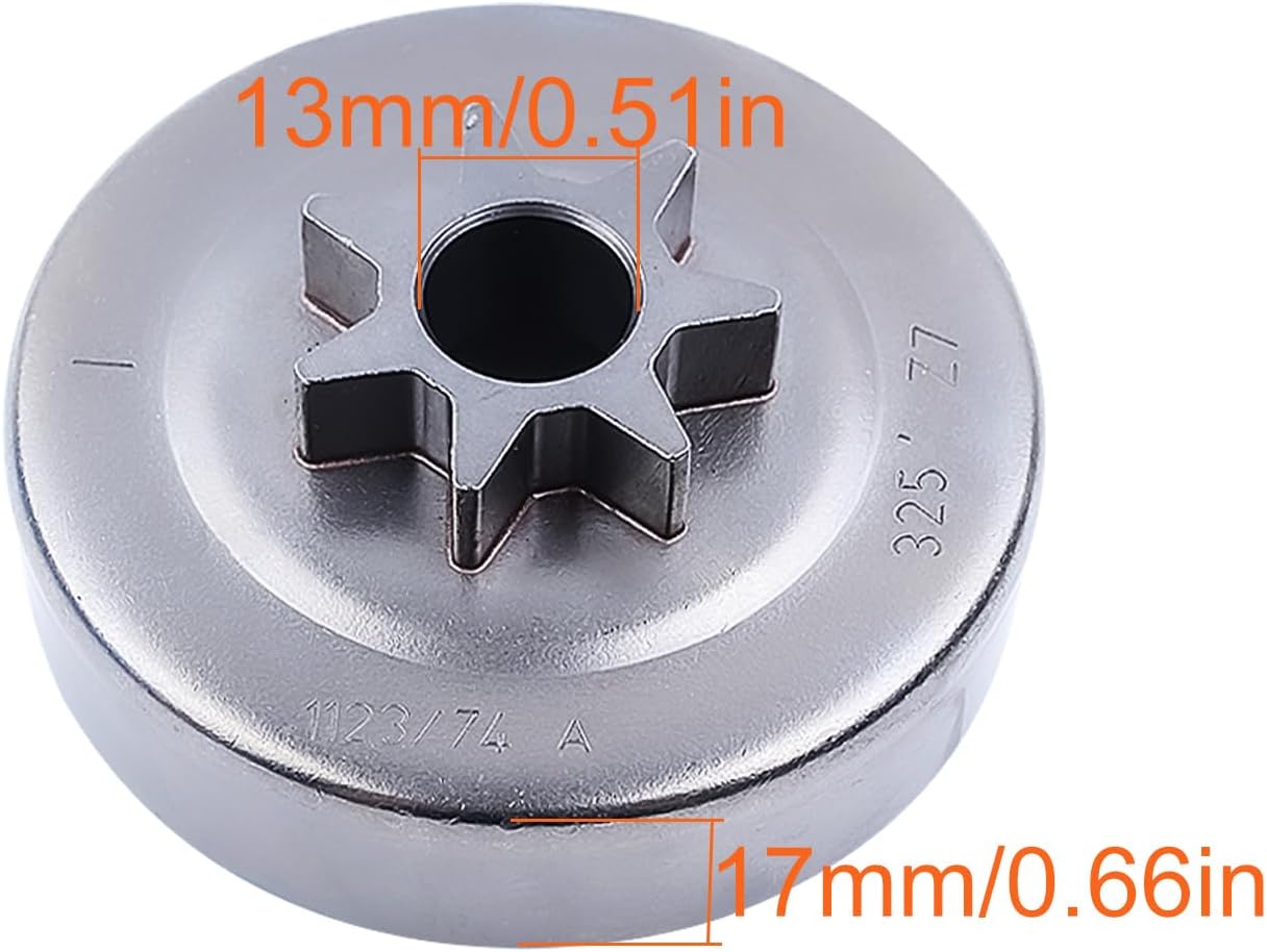 .325"-7T Clutch Drum Spur Sprocket Cover Kit for Stihl MS231 MS251 MS241 MS231C MS241C MS251C Chainsaw 1143 640 2002