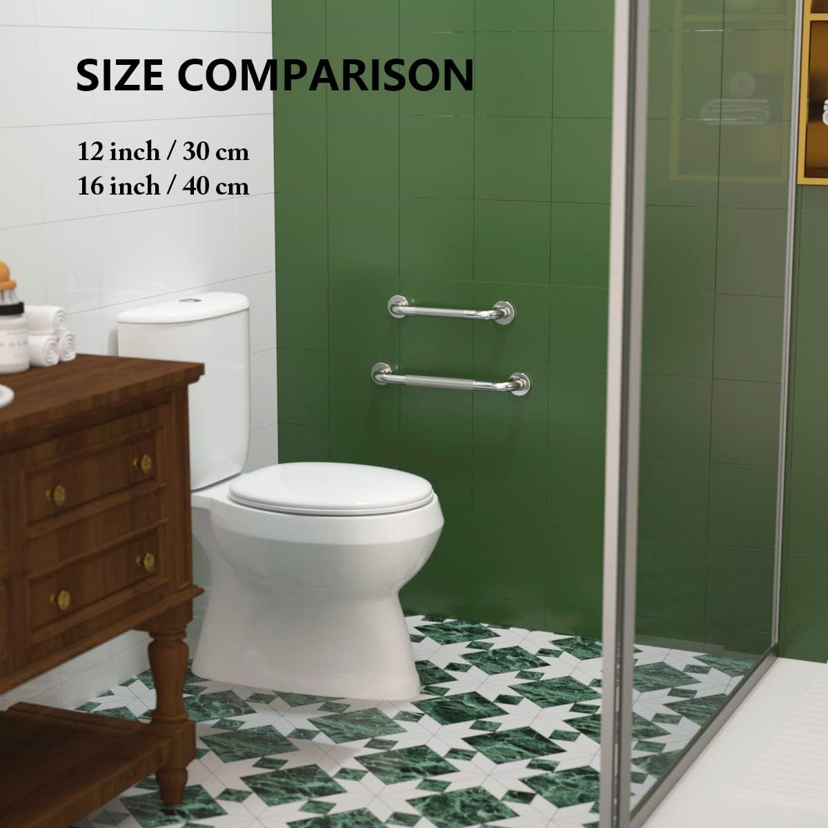 12 Inch Shower Grab Bar