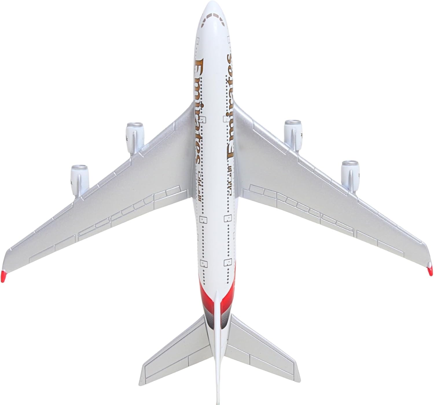 Daron Toy Airplane RT9904 – Emirates A380 – Die-Cast Metal Model Airplane Toy with Plastic Parts for Kids Ages 3+