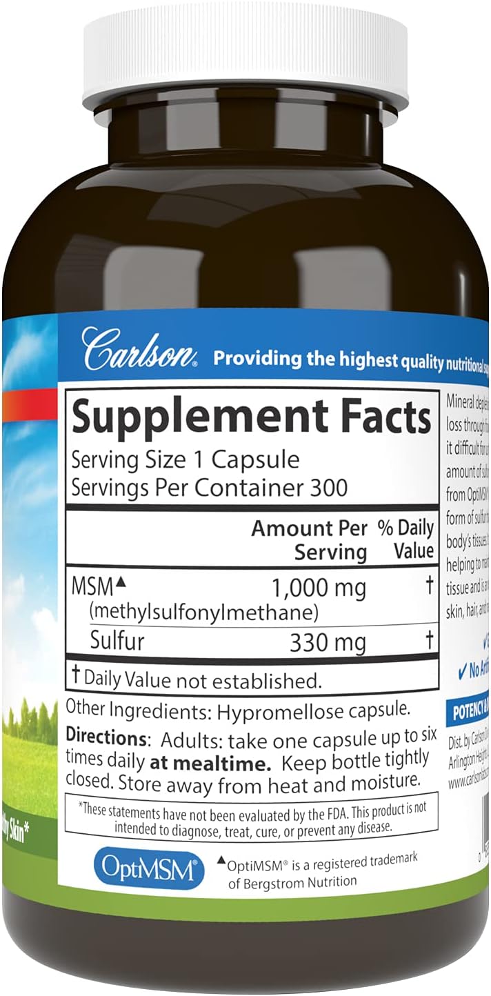 Carlson Maximum Omega 2000, 2000 mg, Wild-Caught, Lemon, 60 Softgels | Omega-3 Fatty Acids Including EPA and DHA; Norwegian Fish Oil Supplement; Sustainably Sourced Fish Oil Capsules