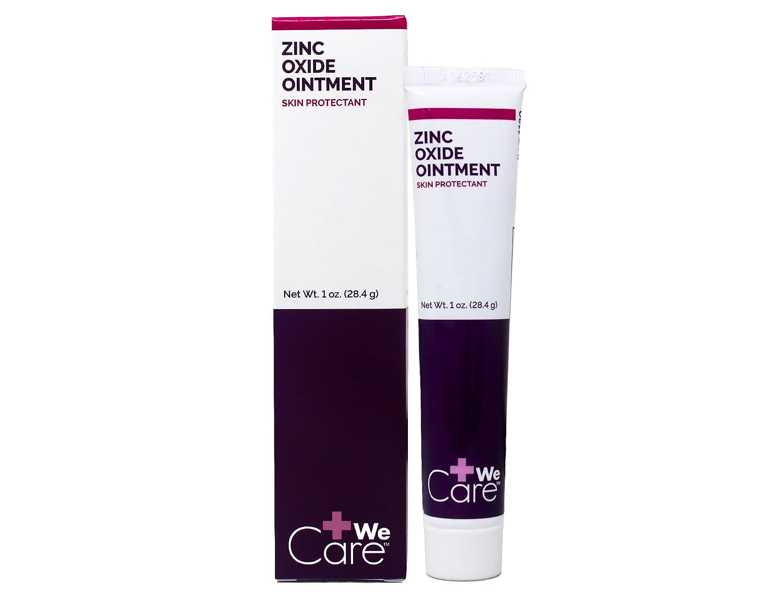 Dynarex Zinc Oxide Ointment, Protective Skin Barrier Ointment, Soothes, Prevents, and Relieves Diaper Rash, Chaffed Skin, and Irritation, White, 3 – 1 oz. Tubes