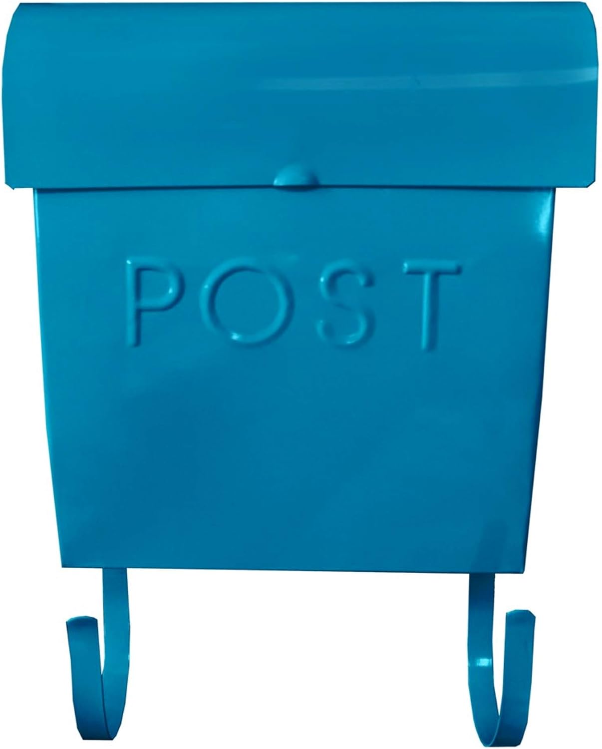 NACH Mailboxes for Outside Wall Mount, 12 x 11.2 x 4.5 inch, Black Mailbox, Waterproof Mailbox with Outdoor Newspaper Holder - The Euro Mailbox