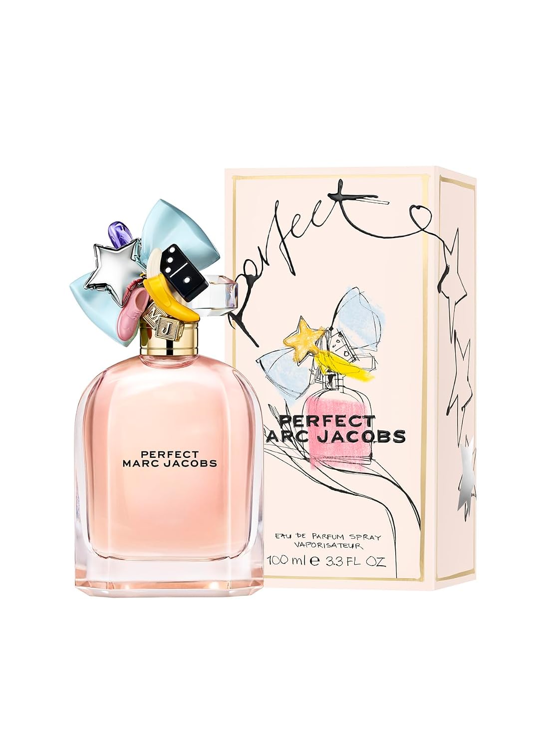 Marc Jacobs Perfect Eau de Parfum – Floral Women's Perfume – With Notes of Rhubarb, Daffodil