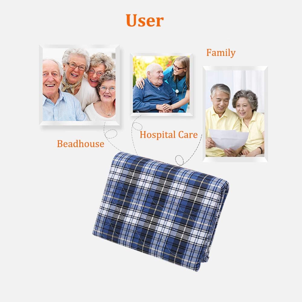 Positioning Bed Pad with Handles Incontinence Bed Wetting Protection Pad Transfer Belts for Lifting Seniors Bedridden Patient Medical Sliding Board
