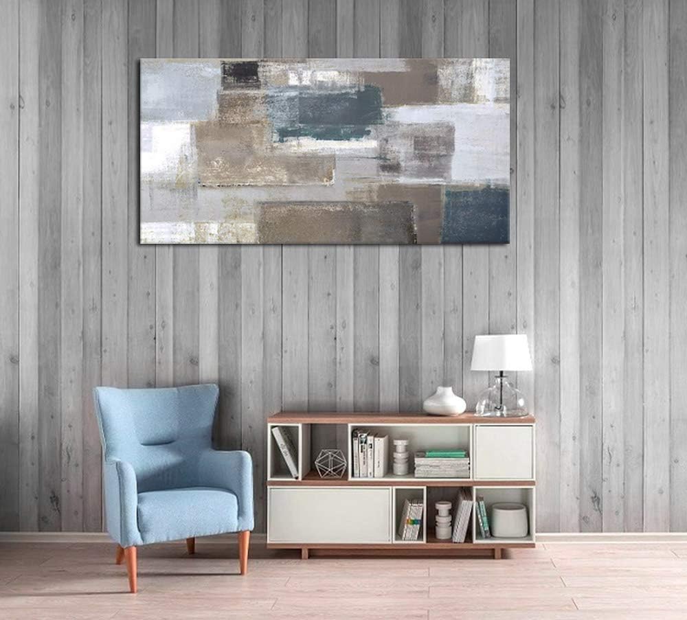 arteWOODS Ocean Wave Canvas Wall Art Beach Sunset Pictures Coastal Nature Artwork Blue Sea Painting Prints for Living Room Bedroom Home Office Decoration 20" x 40"