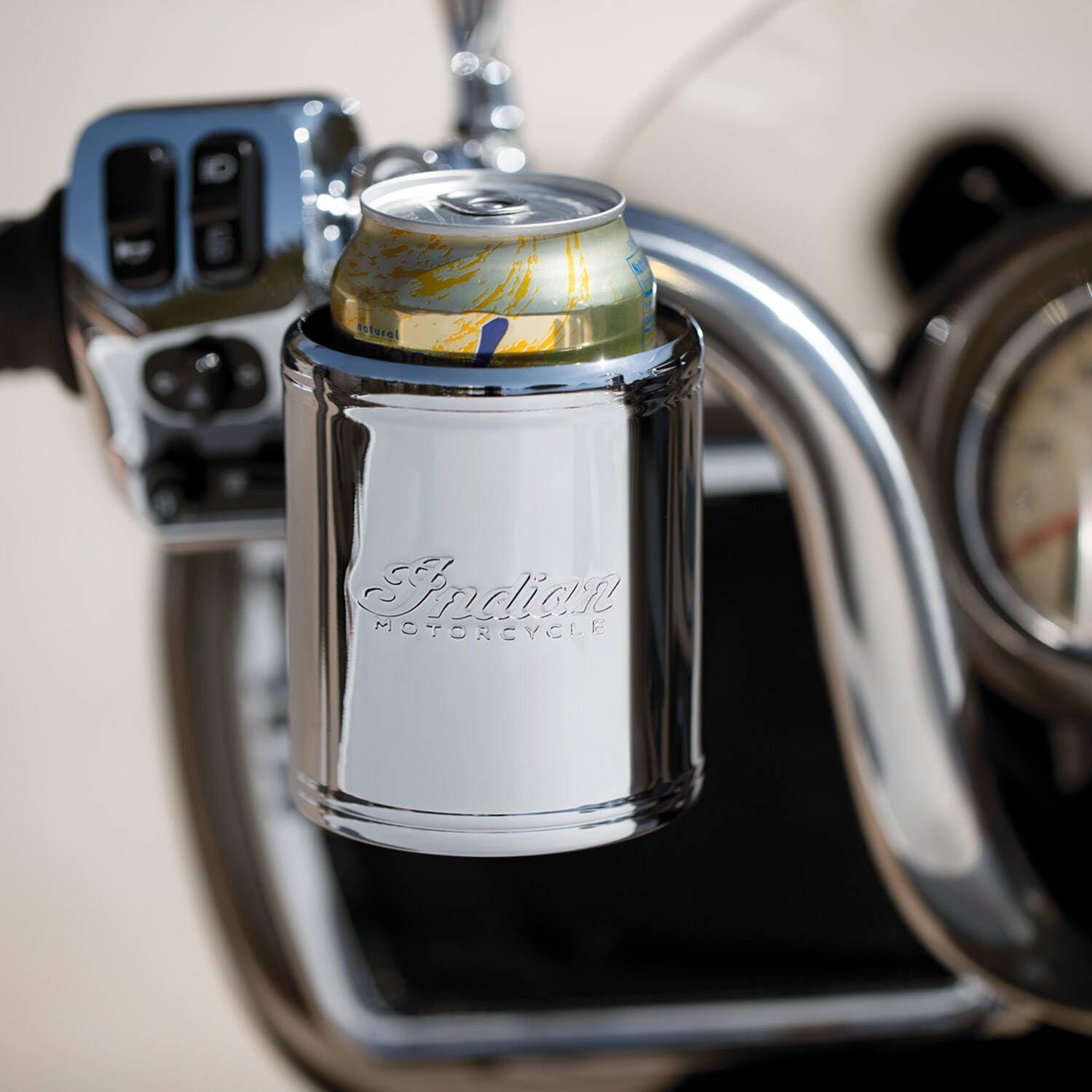 Indian Motorcycle Pinnacle Cup Holder, Chrome - 2880137