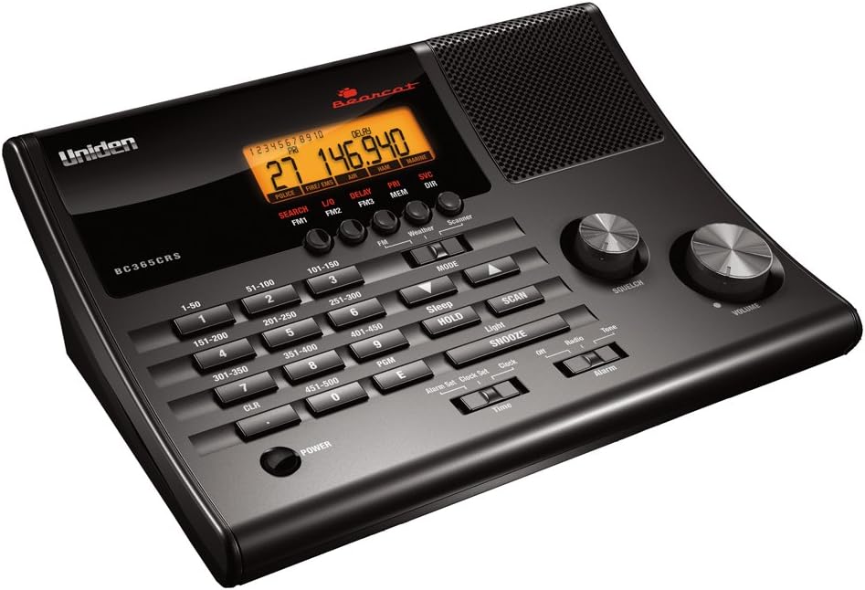 Uniden Bearcat Scanners and Alarm Clock Bundle