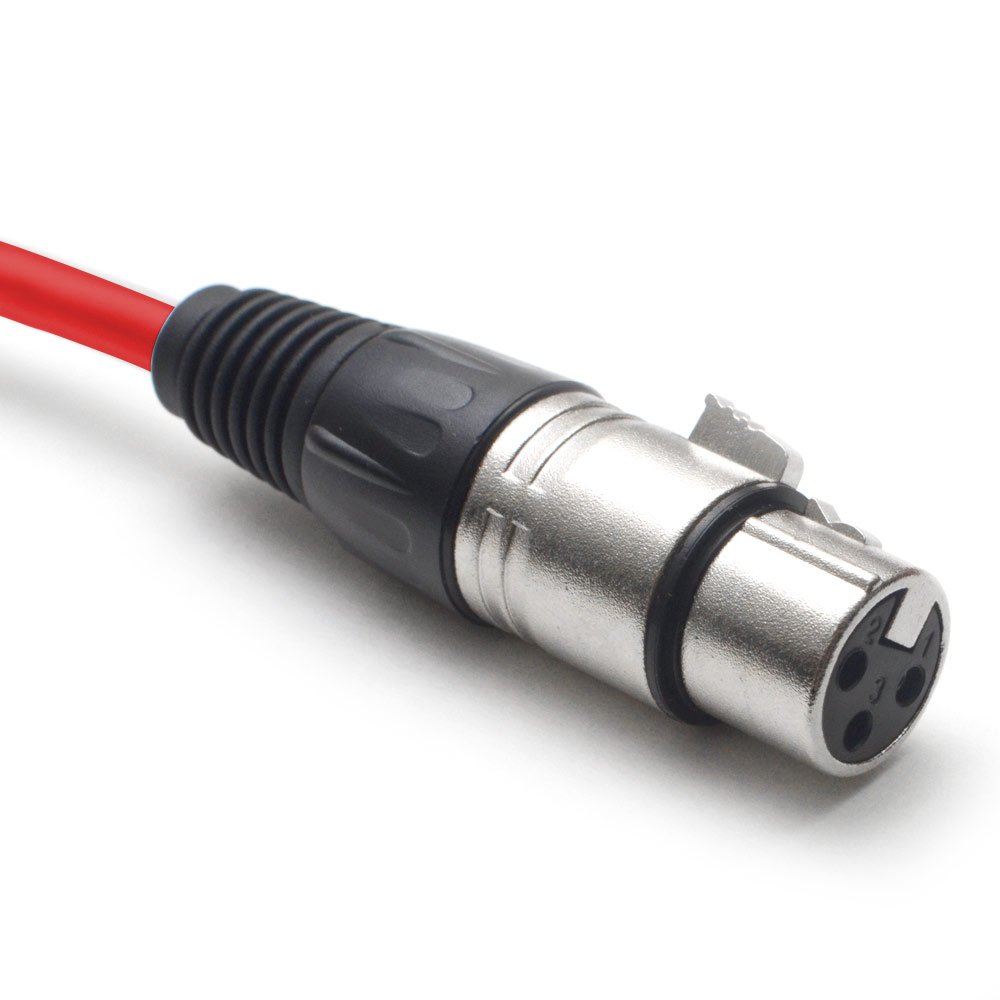 Seismic Audio Speakers 12 Channel Low Profile XLR Send Circuit Board Snake Cable, XLR Splitter Cable, 100 Feet