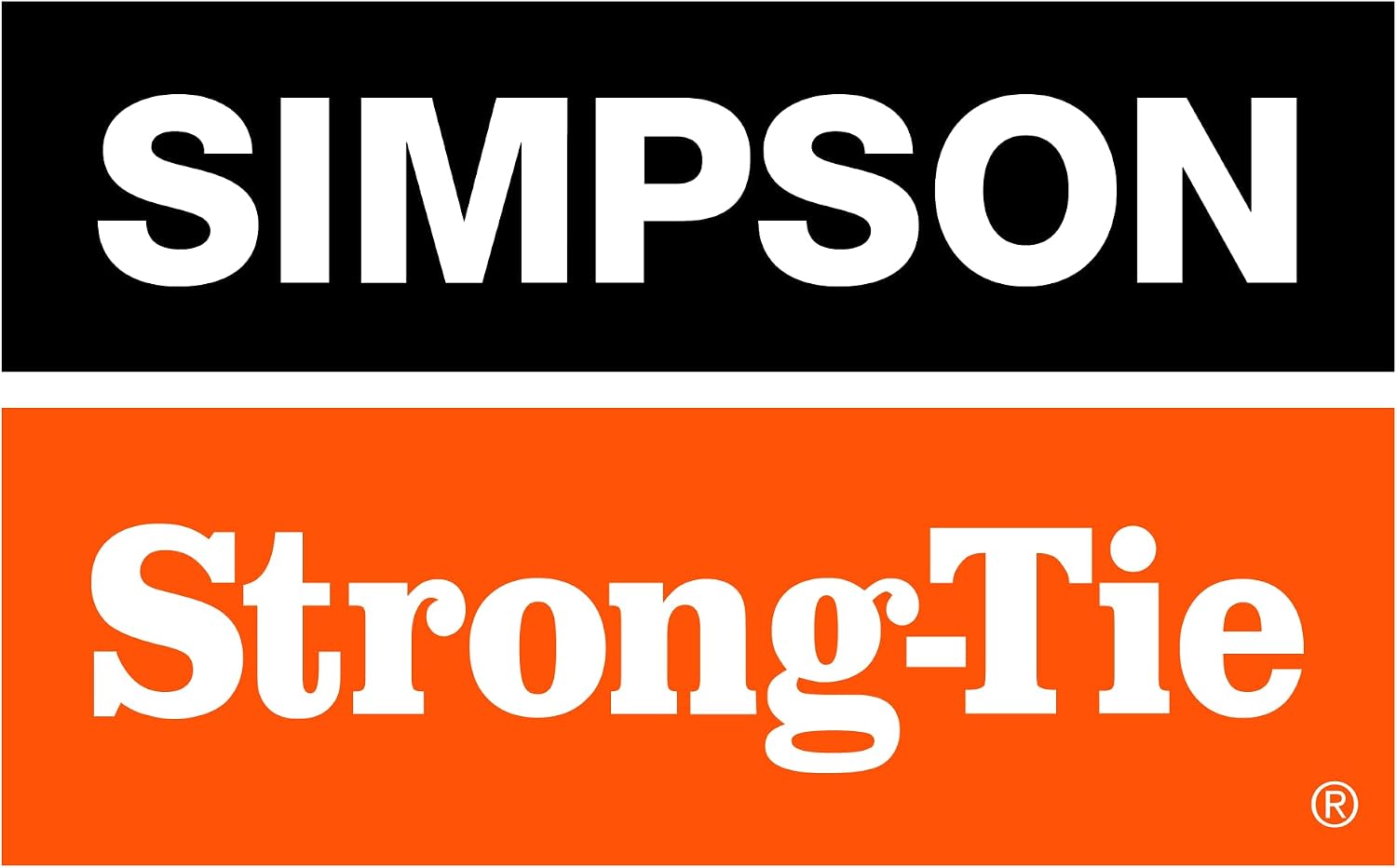 Simpson Strong-Tie FPBM44E E-Z Mender Fence Post Repair Bracket - for 4x4 Wood Post, 12-Gauge Steel Build, Black Powder Coating