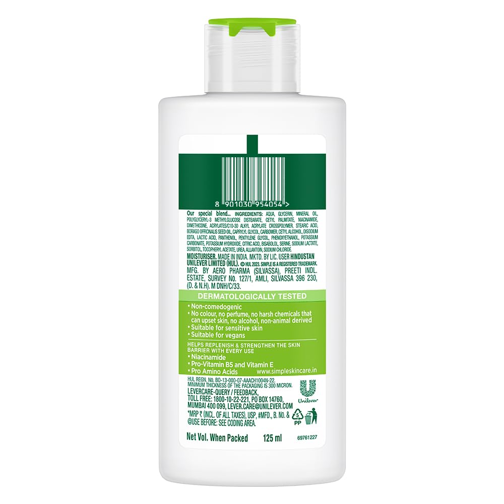 Simple Kind To Skin Hydrating Light Moisturiser 125 ml by Simple