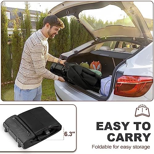 Golf Travel Bag - Heavy Duty 600D Polyester Oxford Wear-Resistant | Excellent Zipper Universal Size with Wheels