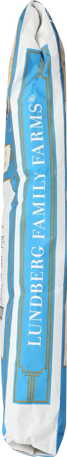 Lundberg Basmati Rice, Long Grain White Rice - Non-Sticky, Fluffy, Nutty, Aromatic Rice, Vegan Food, Healthy Meals, Gluten-Free, Grown in California, 64 Oz