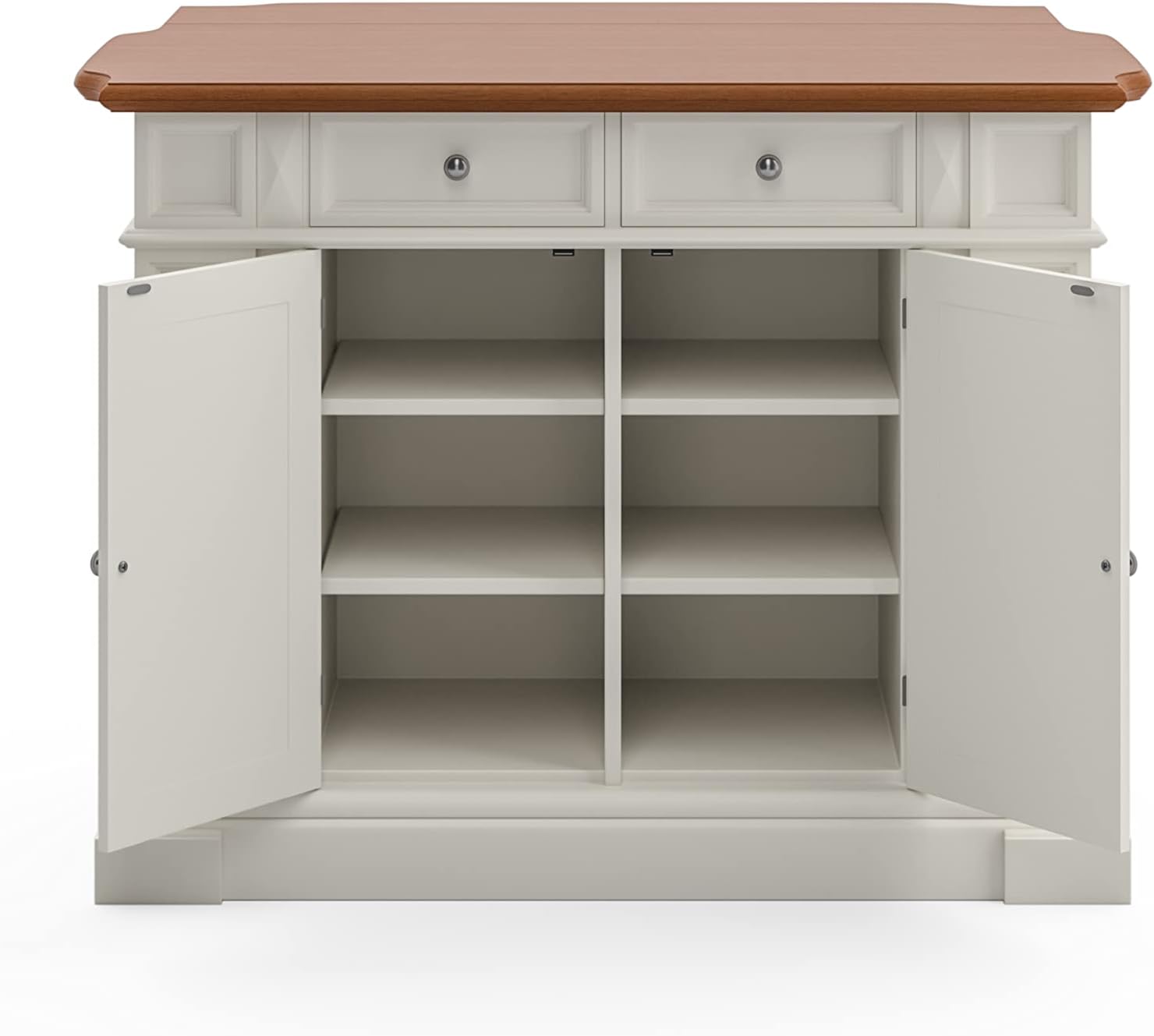homestyles Americana Off-White Kitchen Island