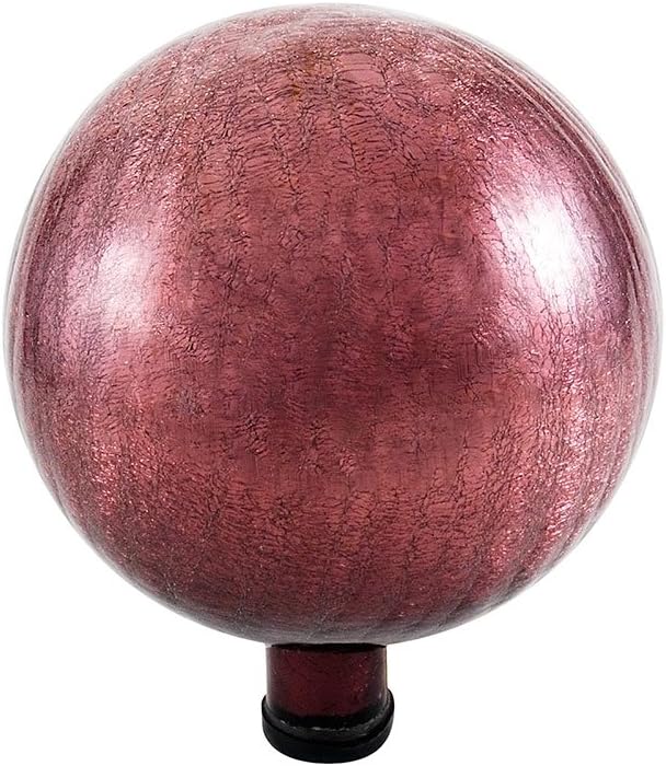 Achla Designs G10-FG-C Gazing, Fern Green 10 inch Glass Garden Globe Ball Sphere, 10