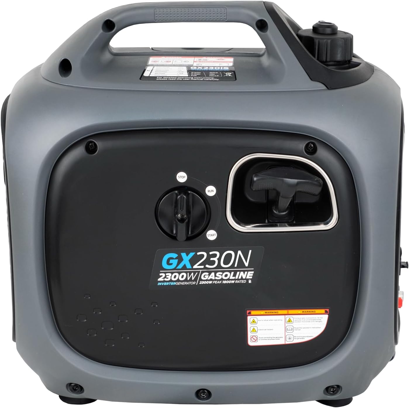Pulsar 2,300W Portable Gas-Powered Quiet Inverter Generator With USB Outlet & Parallel Capability, Carb Compliant, G2319N