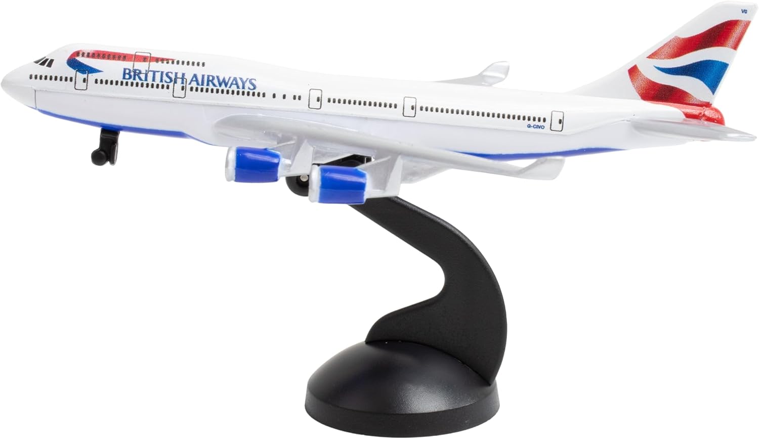 Daron British Airways Concorde Single Plane Toy , White Small