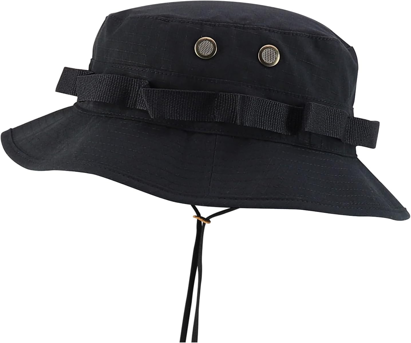 Armycrew Ripstop Tear Resistant Cotton Jungle Boonie Cap with Chin Strap
