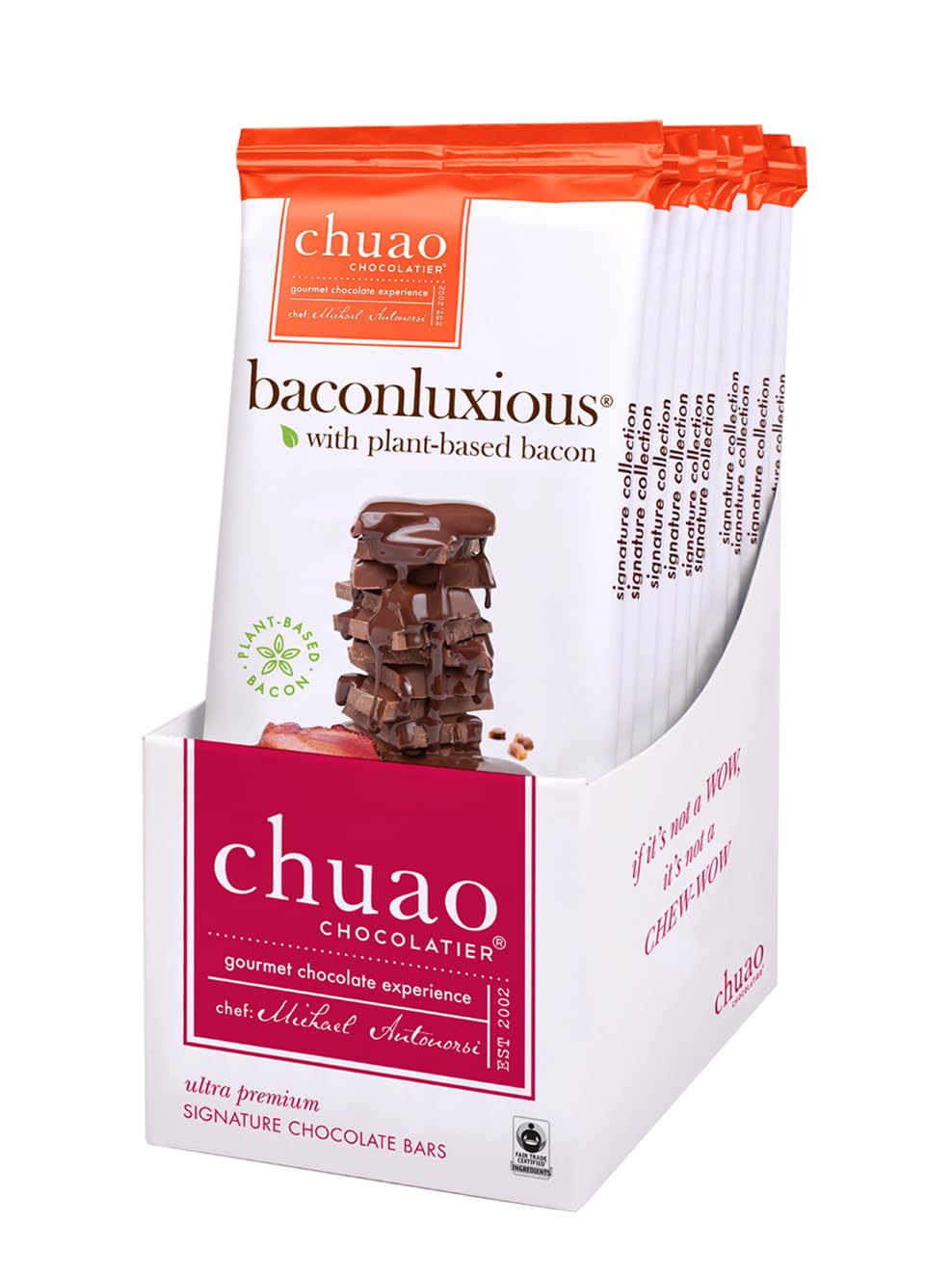 Chuao Chocolatier Ravishing Rocky Road Milk Chocolate Bars | Gourmet Almond Vegan Marshmallows Artisan No Preservatives | 10 Pack (2.8 oz each)