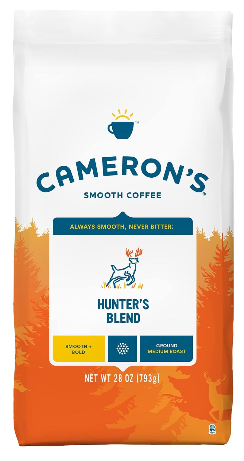 Cameron's Coffee Roasted Ground Coffee Bag, Flavored, Vanilla Hazelnut, 32 Ounce