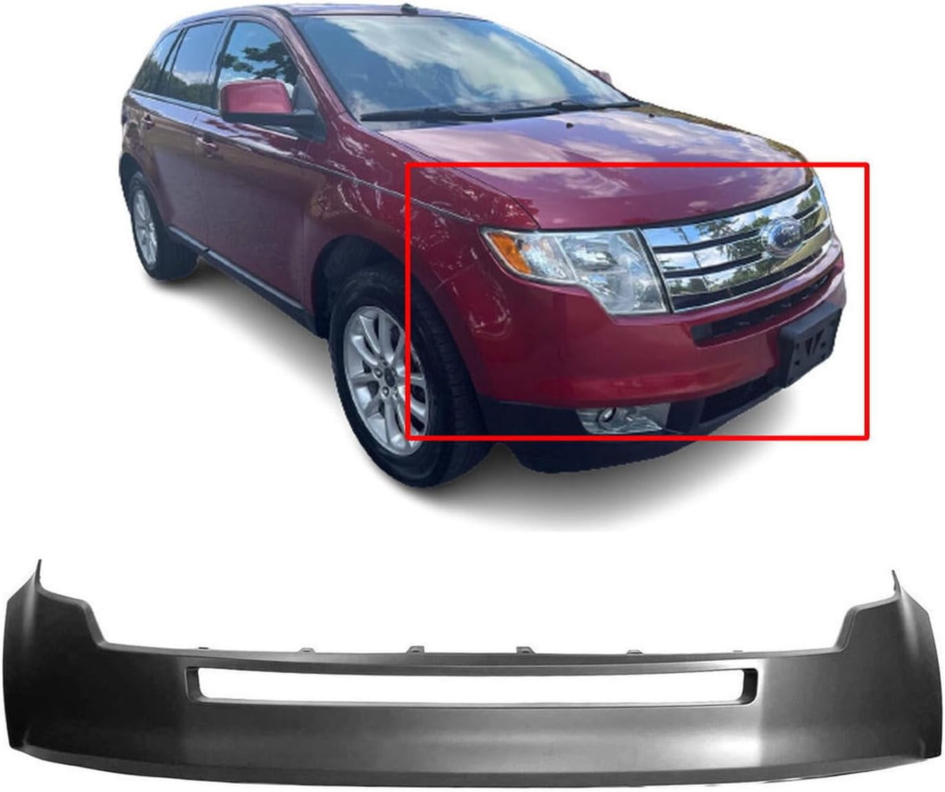 FitParts Compatible with Chevrolet Malibu 1997–2005 Front Bumper Cover