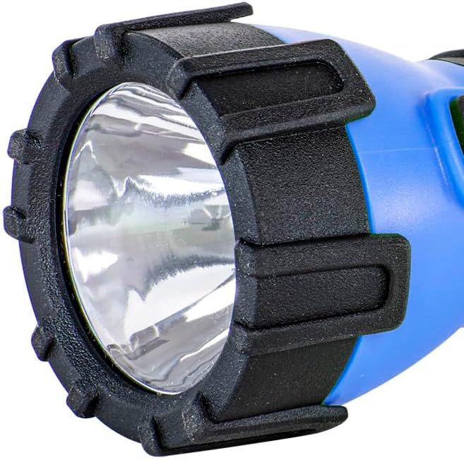 Dorcy 55 Lumen Floating Water Resistant LED Flashlight with Carabineer Clip, Purple (41-2508)