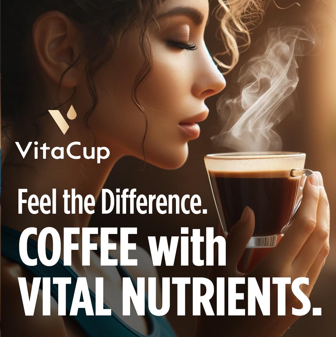 VitaCup Genius Keto Ground Coffee with MCT Oil, 11oz