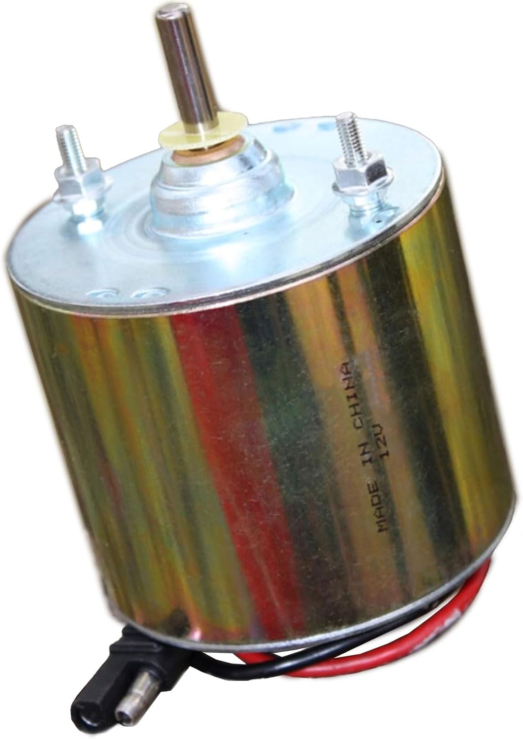 Boss Buck Large Heavy-Duty Motor 12V - Versatile Hunting Game Feeder Feed Dispension Device with S-Plug Connector for Automatic Feeding Kit